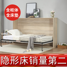 侧翻自动折叠隐形床壁床五金配件壁床翻转壁柜床隐藏床五金件批发
