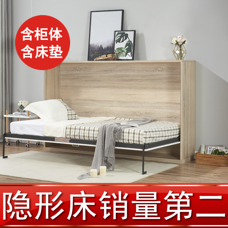 侧翻自动折叠隐形床壁床五金配件壁床翻转壁柜床隐藏床五金件批发