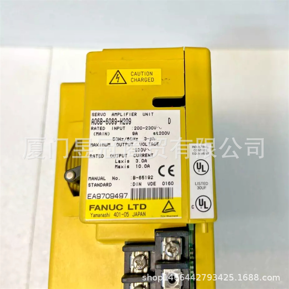 FANUC发那科全新现货议价 伺服驱动器放大器 A06B-6089-H209 出售