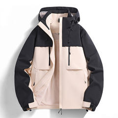 2025 新しい取り外し可能なジャケット女性のホットスタイル秋と冬暖かいカップルハイキング登山ジャケット