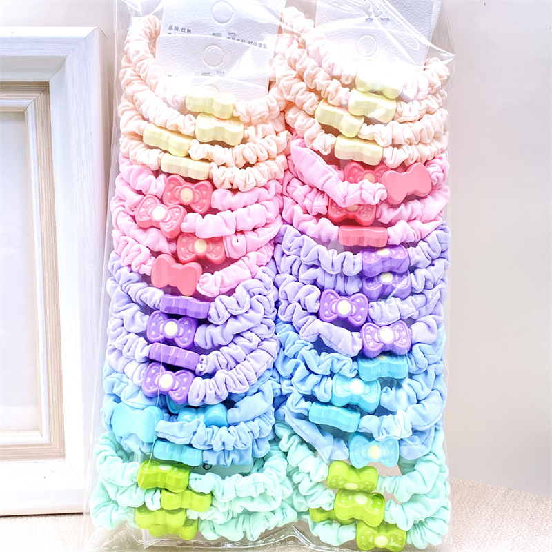 Banda de pelo de animales de dibujos animados de las mujeres 2-en-1 banda de goma de encaje tienda de dos yuanes accesorios para el cabello accesorios para la cabeza