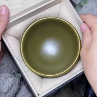 Tea Leaves, Kiln-Built, Kung Fu Tea Set, Small Tea Cup, Round Mouth, Hand-Pressed Cup, Household Tea Bowl, Tea Cup, Creative Single Cup