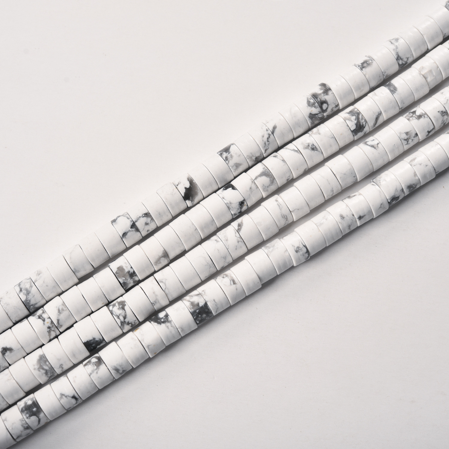Organic beads, accessory, accessories, 3×6mm, DIY