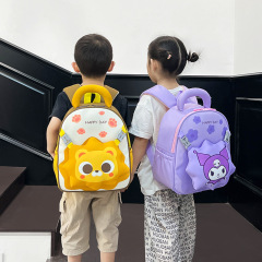 幼儿园书包轻便卡通双肩包儿童男女童书包中班大班减负尼龙背包