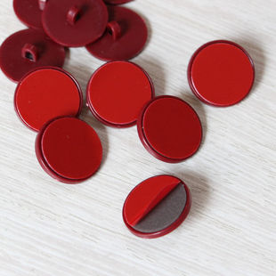 Small sticky hook ceiling sticky hook bead curtain door curtain seamless hook decoration wine red 2cm disc punch-free