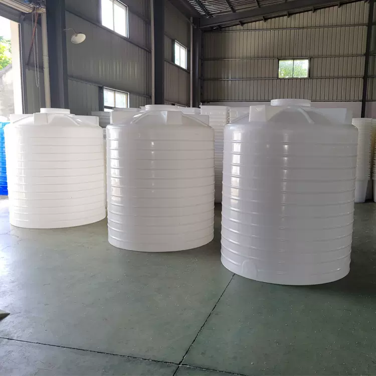 2吨Pe牛筋塑料水塔大号储水罐家用储水户外搬运酿酒发酵塑料桶