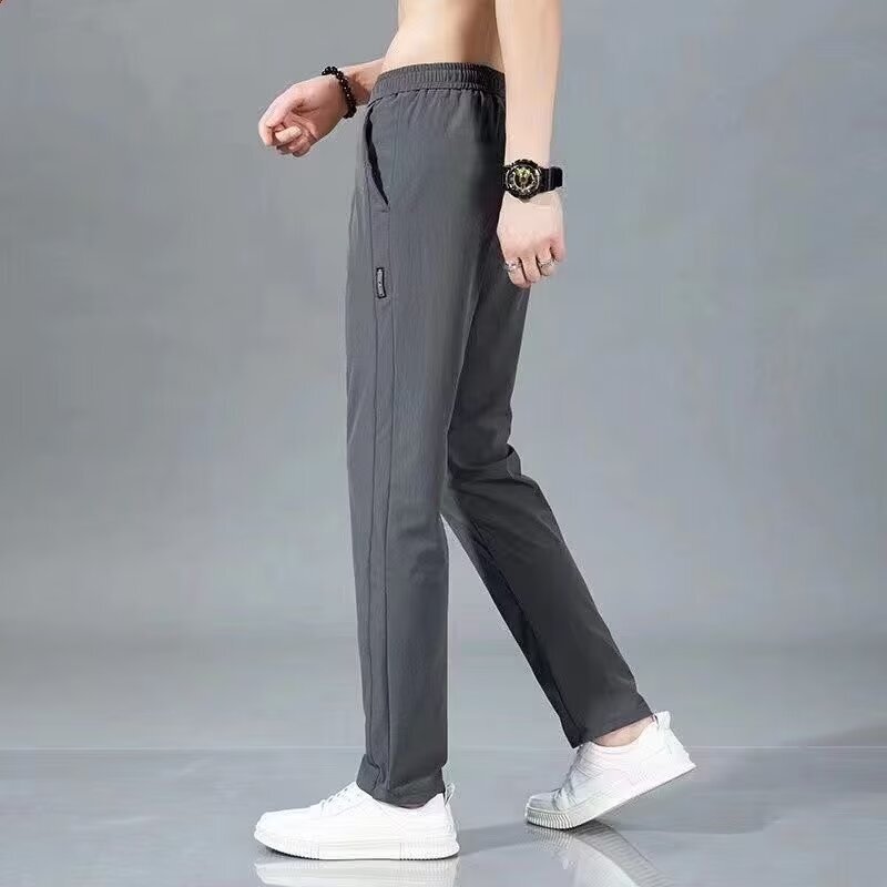 工場直販カジュアルパンツメンズルーズストレートトレンディブランド秋スリムパンツトレンディ春秋パンツメンズ|undefined