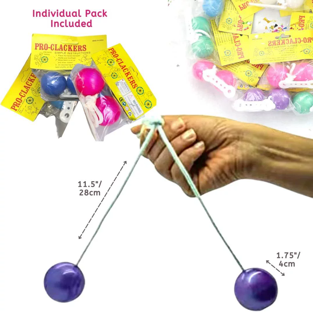 Шар светящийся Pro-Clacker Ball трясется шарик Click CLACK BA