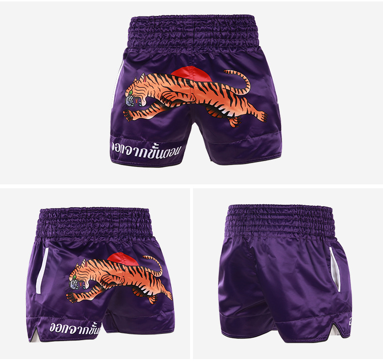 Muay thai short voor volwassenen boks en vechtsportkleding_voghion.com