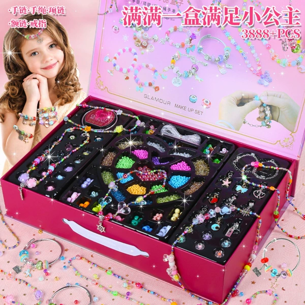 699-3 Flower Loli [5000pcs] -DIY beaded book box