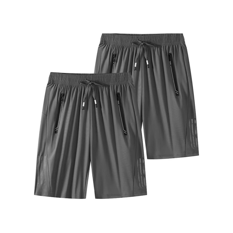 New Shorts Men's Summer Thin Breathable Quick-drying Casual Pants Sports Running Fitness Training Beach Pants