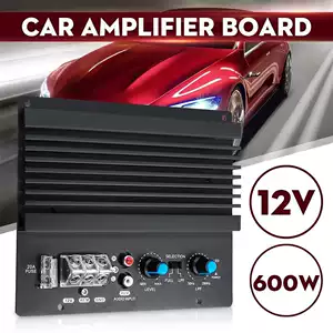 Avtomobil audio 12V 600W tək kanallı bas gücləndiricisi, yüksək güclü avtomobil gücləndiricisi