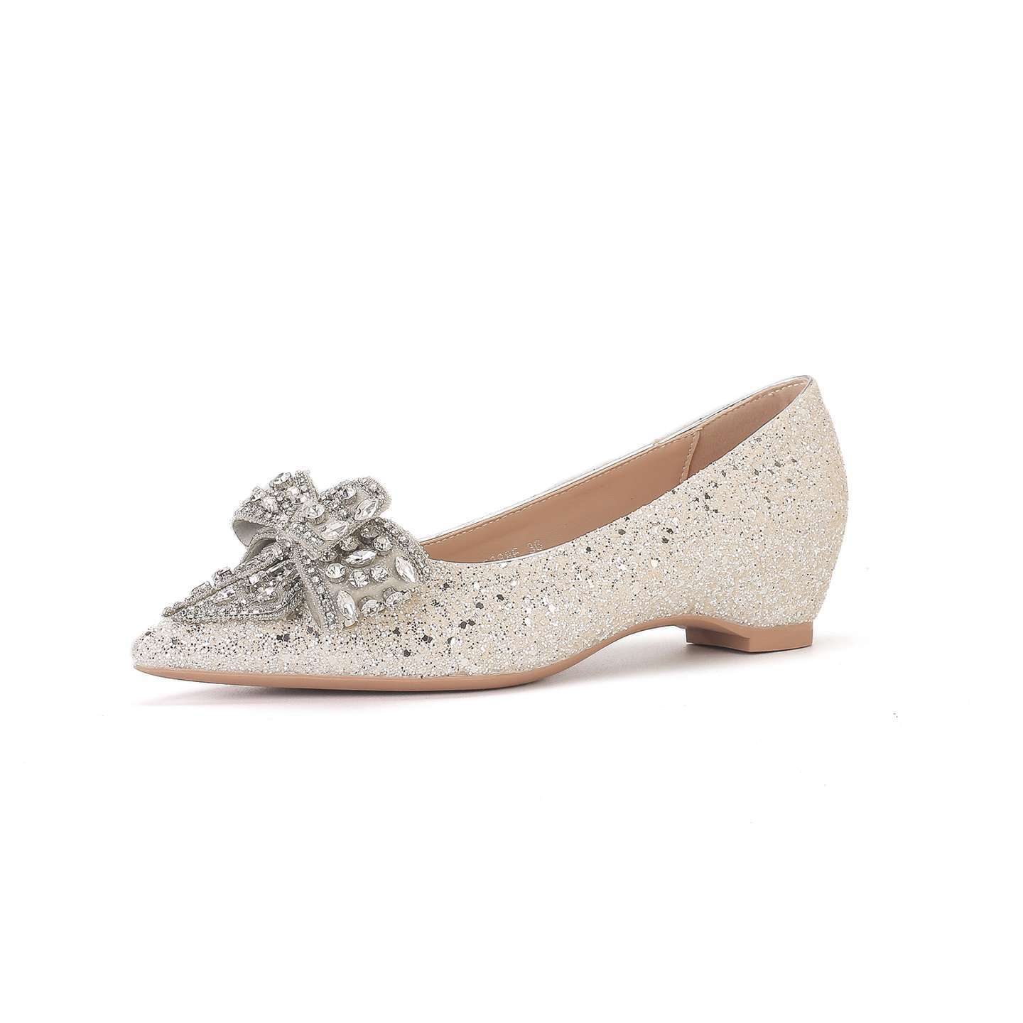 6388E-016 Height Increasing Crystal Wedding Bride Two-Way Engagement Bridal Shoes French High Heels_voghion.com