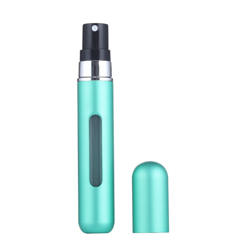 Los fabricantes suministran botella de perfume portátil de llenado inferior de 8ml en stock botella secundaria de perfume de viaje al por mayor