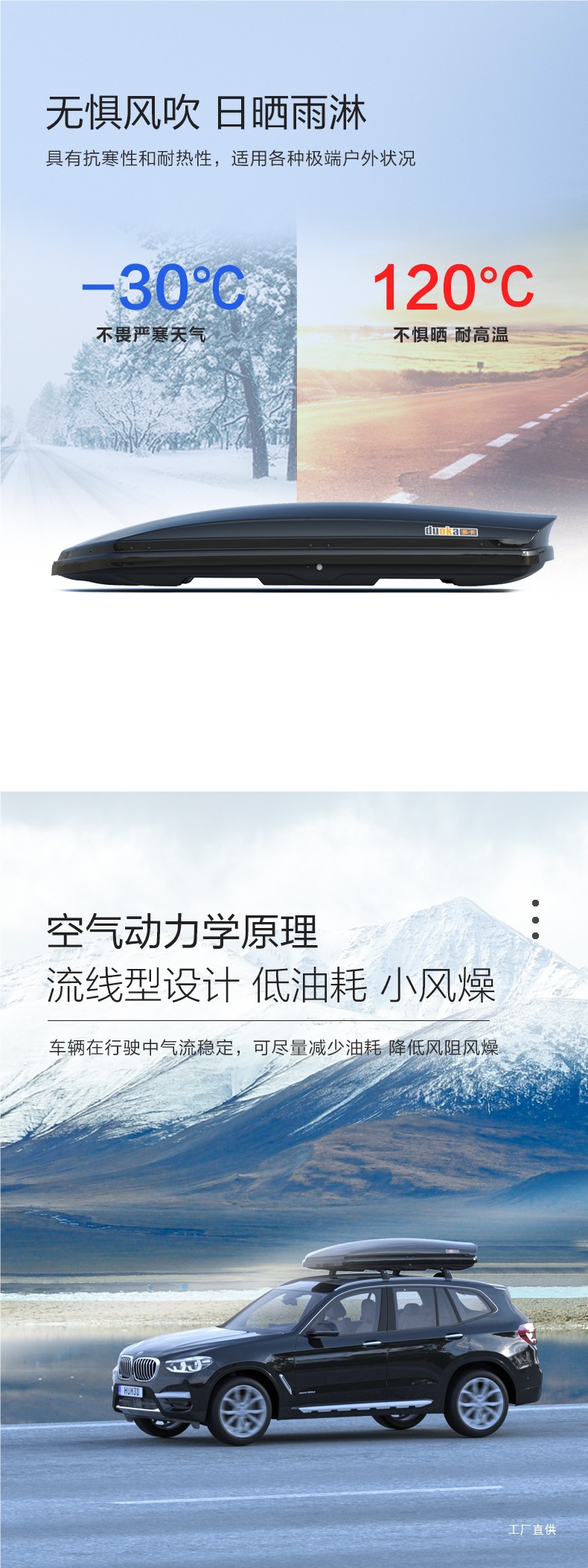 Genuine Car Roof Box Large Capacity Suv Roof Box Universal Ultra-Thin Suitcase Xingpei Hui