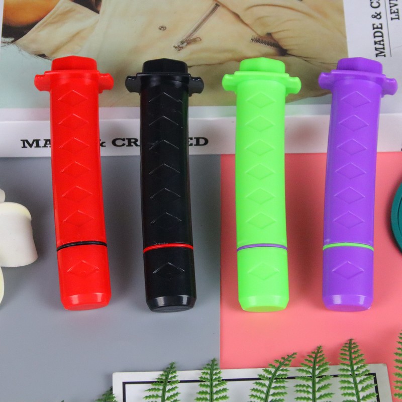 Katana creativa pluma de gel lindo premio de aprendizaje papelería estudiante herramienta de escritura arma forma pluma de agua