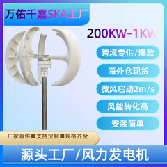 SMARAADクロスボーダー小型風力発電機SR-600W/800W/1KW低騒音街灯監視家庭用