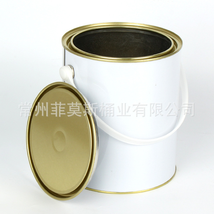 4L圆桶厂家供应 化工桶圆通金属桶多种规格量大价优批发4L圆桶