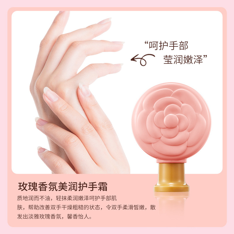 Boquanya rosa fragancia hidratante crema de manos hidratante cuidado de las manos fragancia crema de manos al por mayor