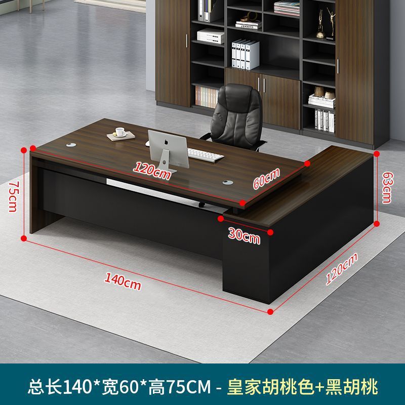 オフィスデスク ボスデスク 社長デスク シンプルモダン エグゼクティブデスク オフィス家具 マネージャー オフィスデスクとチェアの組み合わせ|undefined