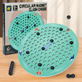 木制磁力碰撞游戏棋0-3儿童玩具亲子互动4-6双人对战桌游益智解压