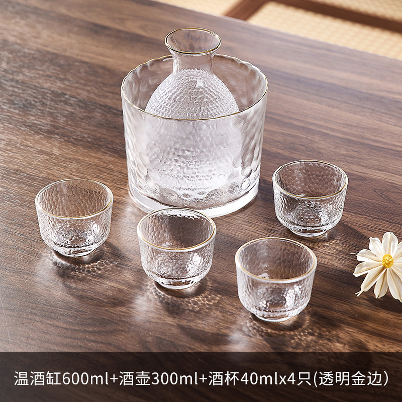 Set de seis piezas para martillo sake kettle