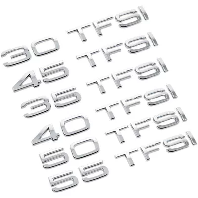 Car logo, the rear, four-wheel drive (quattro) emblem