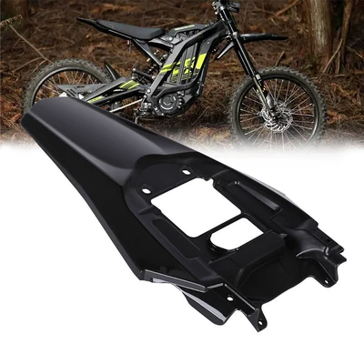 Suitable for Sur-Ron Qilong Jifeng Rear Fender Modification Carbon Fiber Pattern Shock Absorber Mudguard Rear Wheel Splash Guard Fender (Motorcycle General Parts)