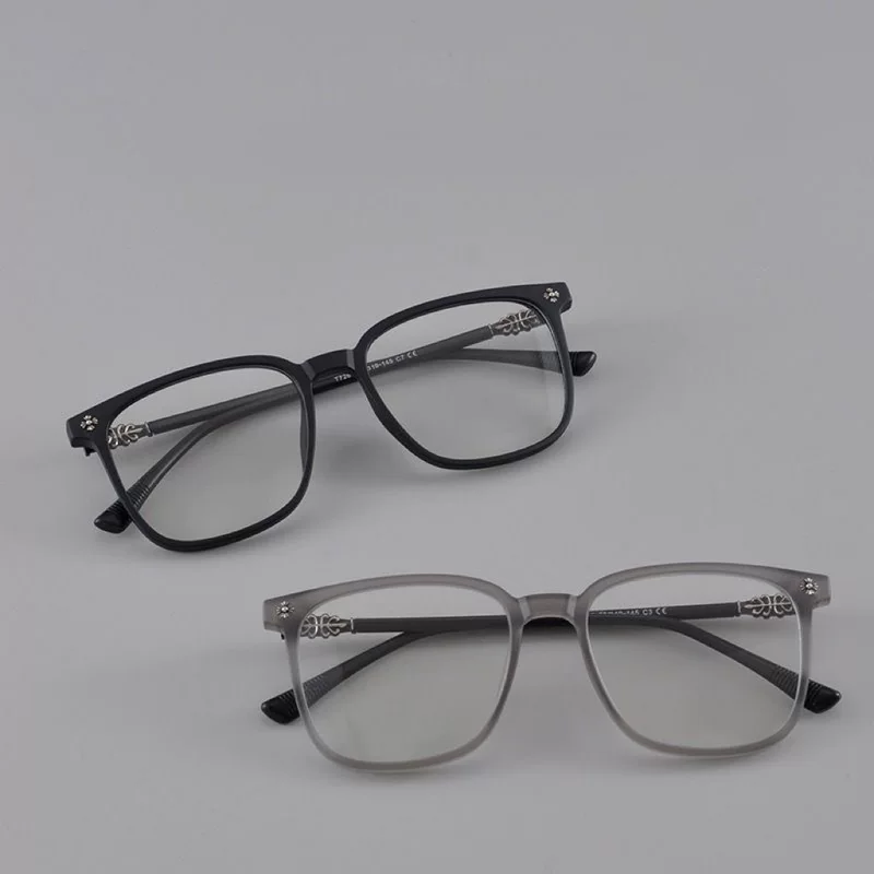 Anti-radiation glasses men's, matte frame, anti-blue-light lenses, multiple powers