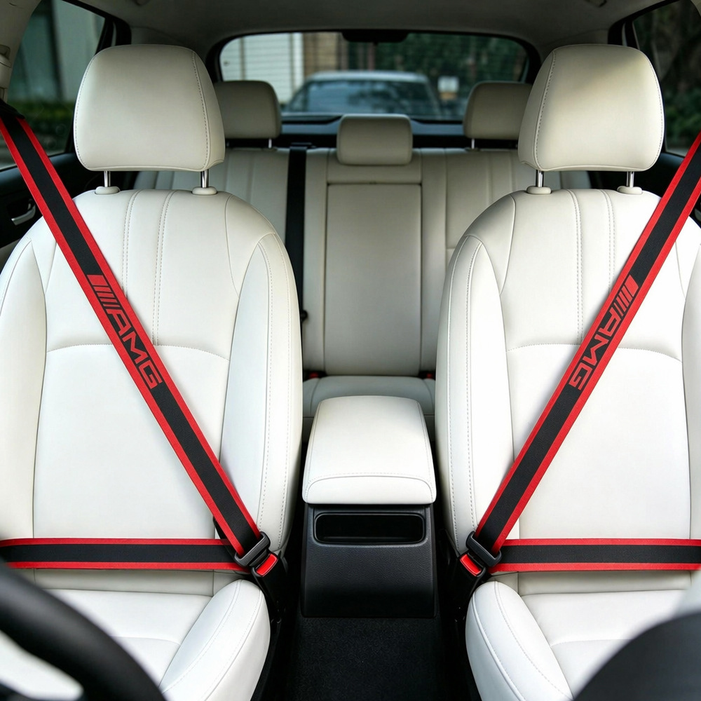 JDM universal nylon seatbelts for cars support cross-border dropshipping and are hot-selling branded universal car seatbelts
