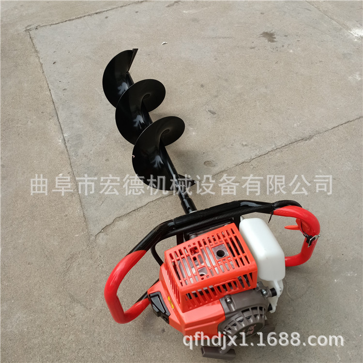 小型植树挖坑机 汽油手提式园林打坑机 打眼机厂家