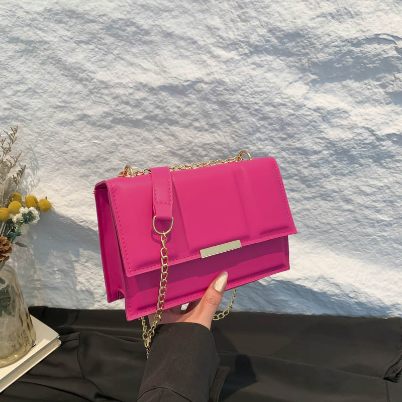 Bolso de cadena de diamante francés 2024, nuevo bolso de cadena de alta calidad, bolso de hombro de mujer, bolso de palo de mano de mano de mujer