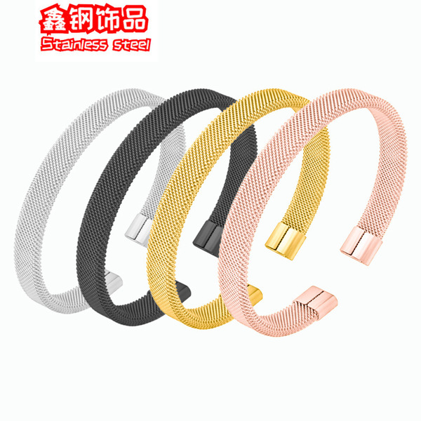 fashionable elastic bracelet stainless steel