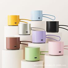 EWA127迷你蓝牙音响马卡龙户外便携重挂绳款低音小钢炮TYPE-C充电