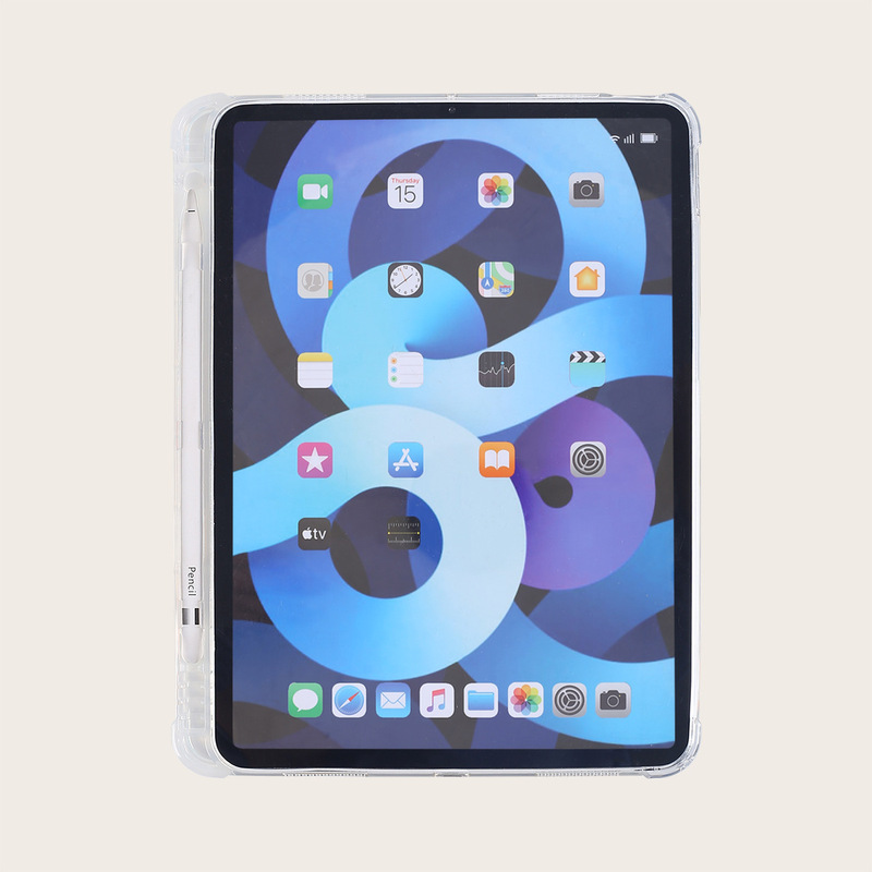 Suitable for iPad Pen Slot Protective Case, Clear Case Without Cover, Tpu Soft Shell, New Apple 10Th Generation Air5 Protective Case Suitable for iPad Pen Slot Protective Case, Clear Case Without Cover, Tpu Soft Shell, New Apple 10Th Generation Air5 Protective Case