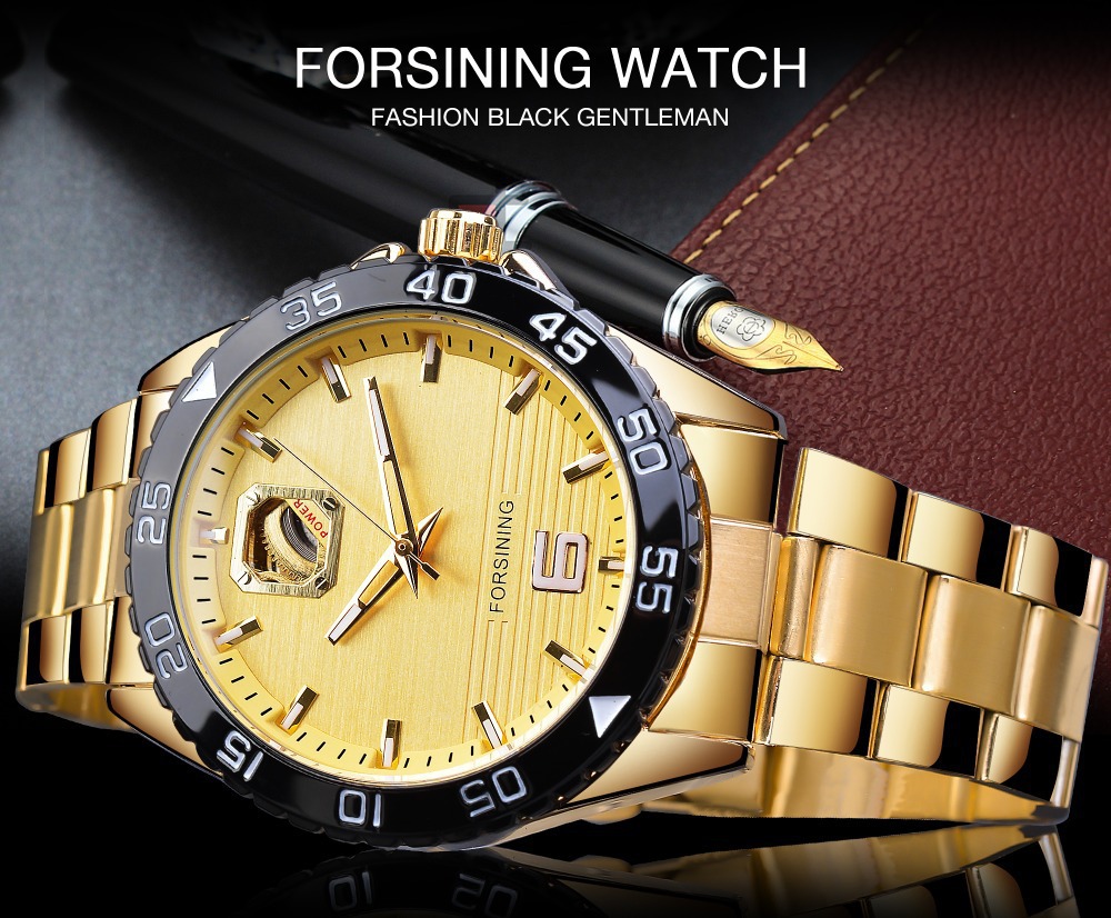 Men's Skeleton Mechanical Watch Automatic Casual Style Luxury_voghion.com
