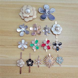 In-Stock New Petal Buckle with Pin Buckle, Direct from Manufacturer, Flower Decorative Buckle with Pin for Bags and Hardware Decoration