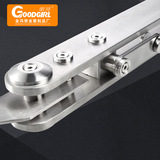 Современное стеклянное ограждение из нержавеющей стали с лестницей