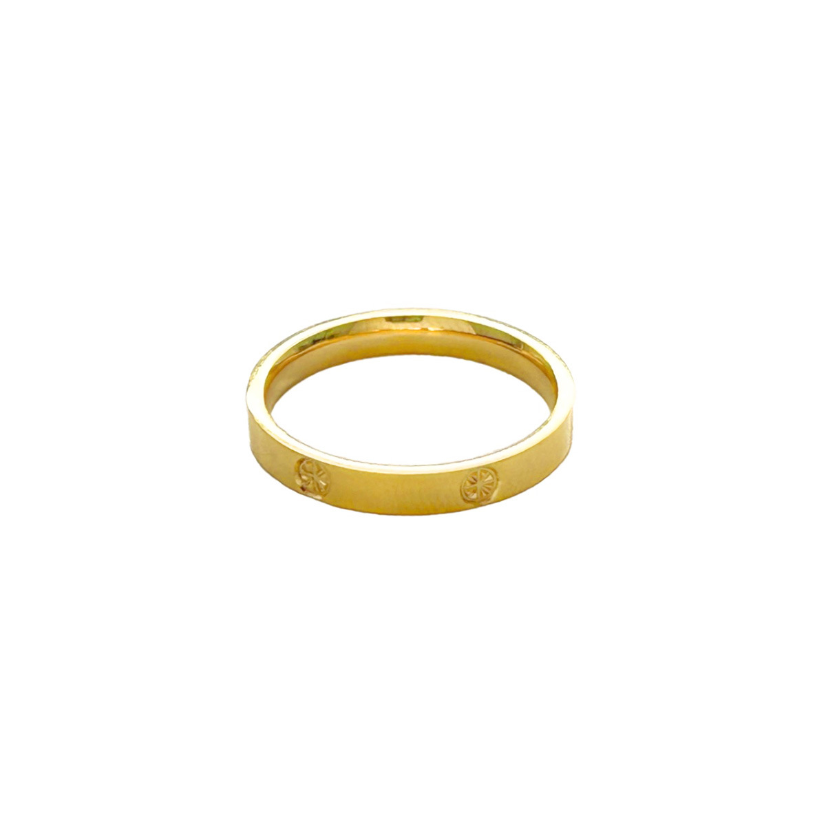 Anello francese retro multisfaccettato in acciaio inossidabile_voghion.com