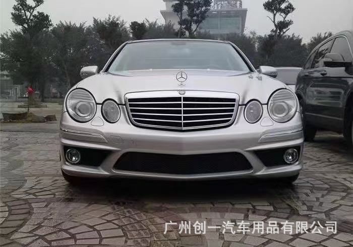Suitable for 2006-2009 Mercedes-Benz E-Class W211 modified to E63AMG front and rear bumper assembly body kit