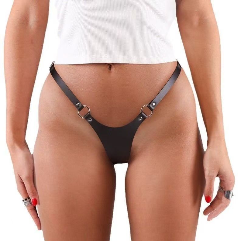 New Style Erotic Leather Restraint Pants Sm Bondage Sex Wear Accessories Alternative Training Thong New Style Erotic Leather Restraint Pants Sm Bondage Sex Wear Accessories Alternative Training Thong