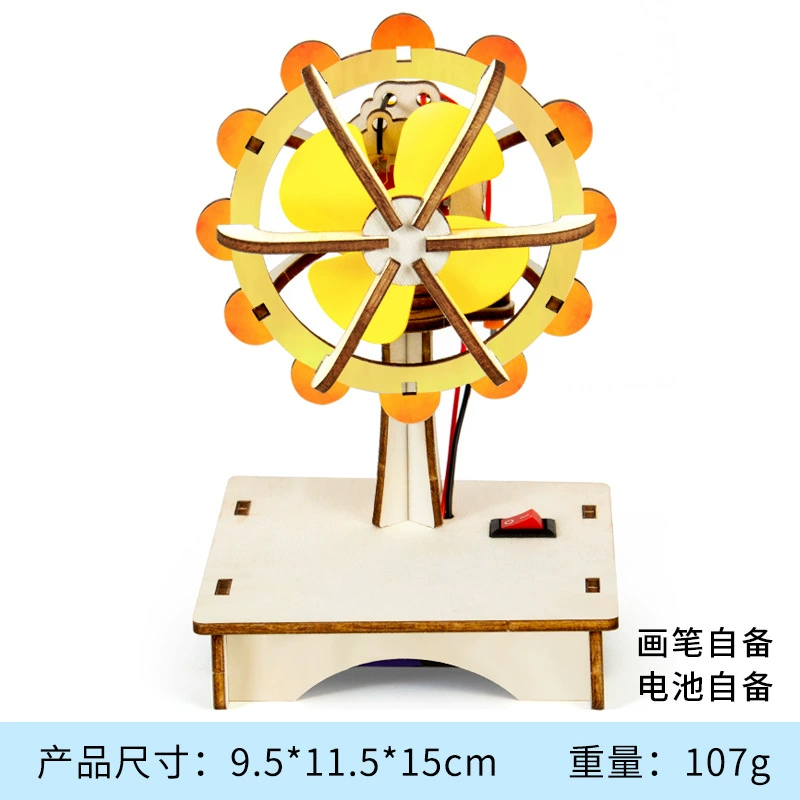 Materials set for experiments for kindergarten, DIY, science, generating electricity, mini experiment, Birthday gift