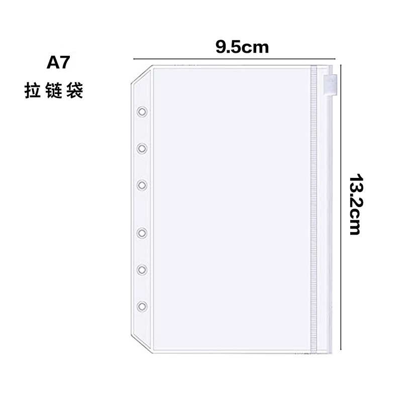 bolsa con cremallera A7