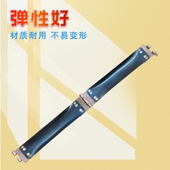 Handle bag spring clip fastener for pouches, elastic clips, squeeze spring clips, hinge joints, spring strips