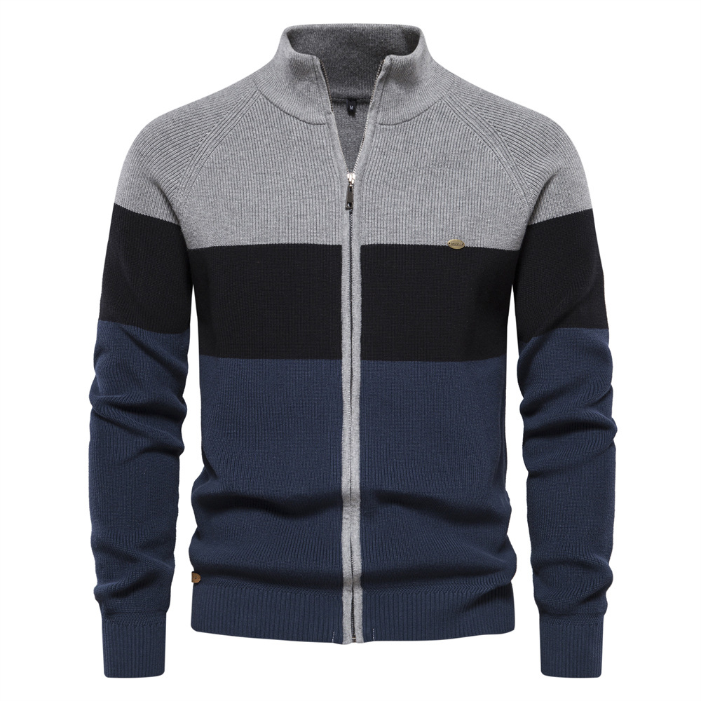 Herren Strickjacke Für Herbst Und Winter Im Modischen Design_voghion.com