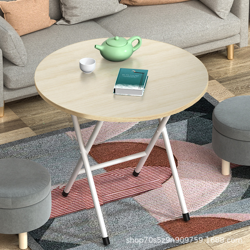 Mesa plegable simple mesa de comedor dormitorio plegable casa de alquiler mesa pequeña cabina de niñas