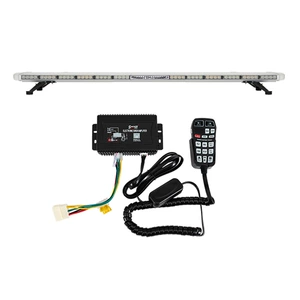 Avtomobil uzun xəbərdarlıq LED işığı, müxtəlif yanıb-sönən rejimlər, siren 1.6m 8400-4C