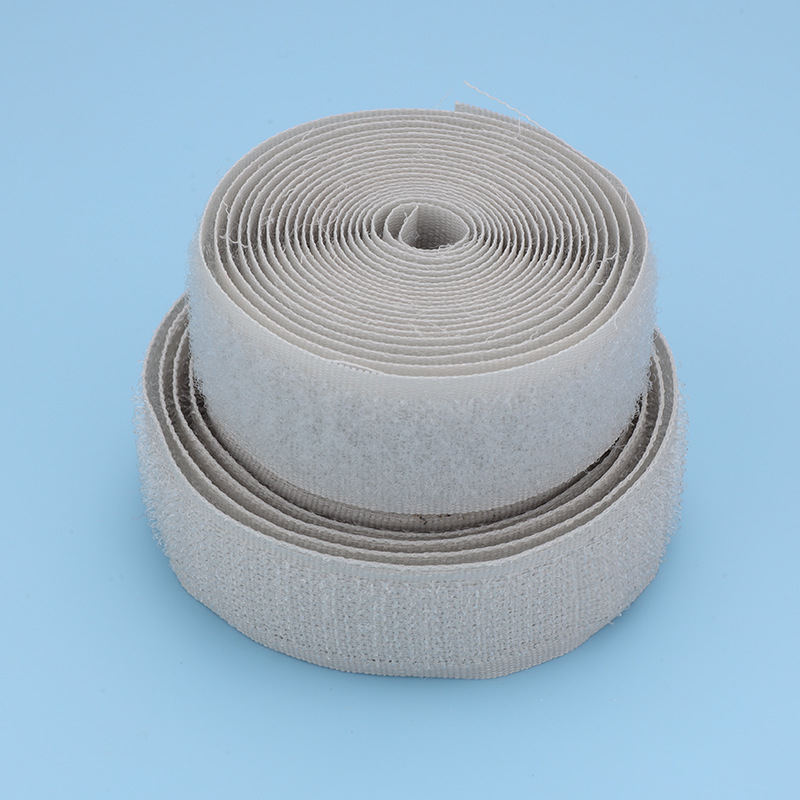 Velcro de color al por mayor 2cm de ancho gancho texturizado sin adhesivo de espalda pegatina madre ropa de bebé zapatos y sombreros pegados hebilla