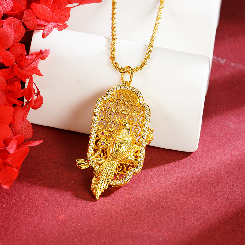 D2321 colgante de cejas felices (sin cadena)