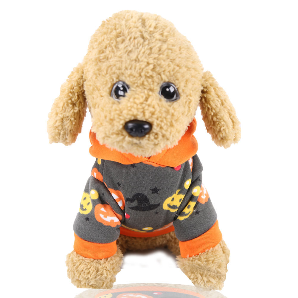 Calabaza linterna traje divertido Halloween Navidad perro ropa gato mascotas suministros otoño y el invierno nuevo